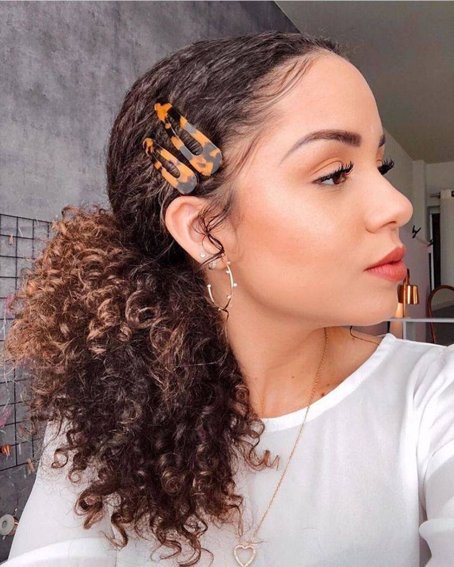 Moda Penteado simples e bonito 