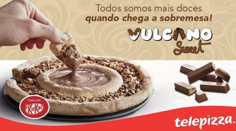 Product Pizza Vulcano Sweet