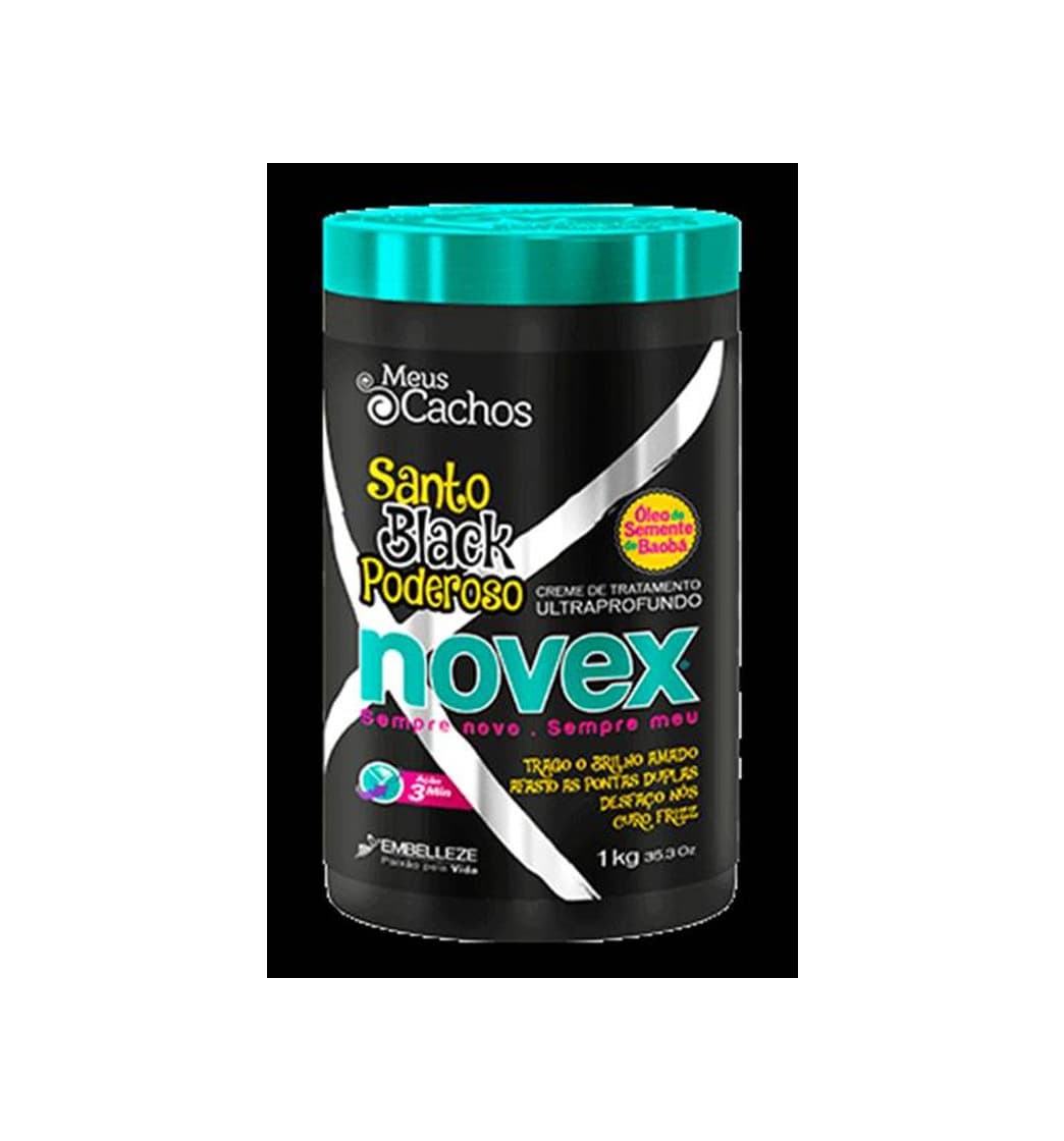 Producto Novex Máscara Santo Black Poderoso - 1Kg » Cabelo Seco E