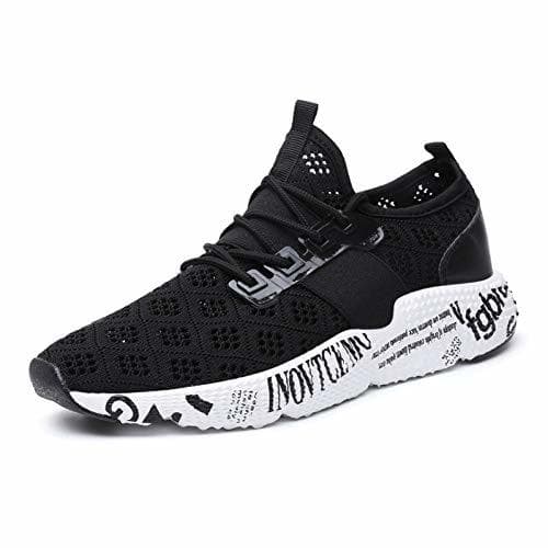 Fashion AEPEDC Zapatillas para Hombre 2019 Summer Mesh Men Casual Shoes Lac-Up Men