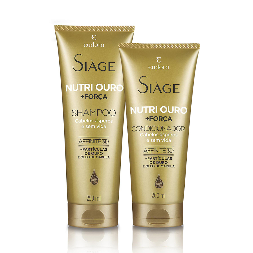 Moda Kit Siàge Nutri Ouro: Shampoo + Condicionador - Eudora