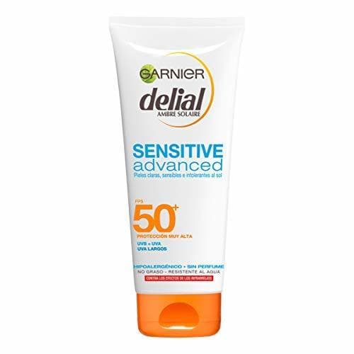 Lugar Garnier Delial Sensitive Advanced - Leche Solar para Pieles Claras