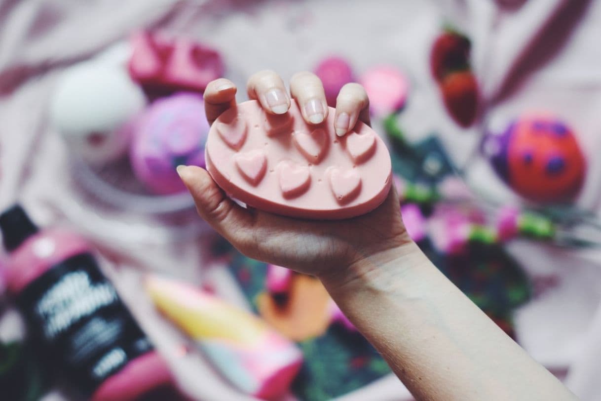 Product Love spell massage bar lush