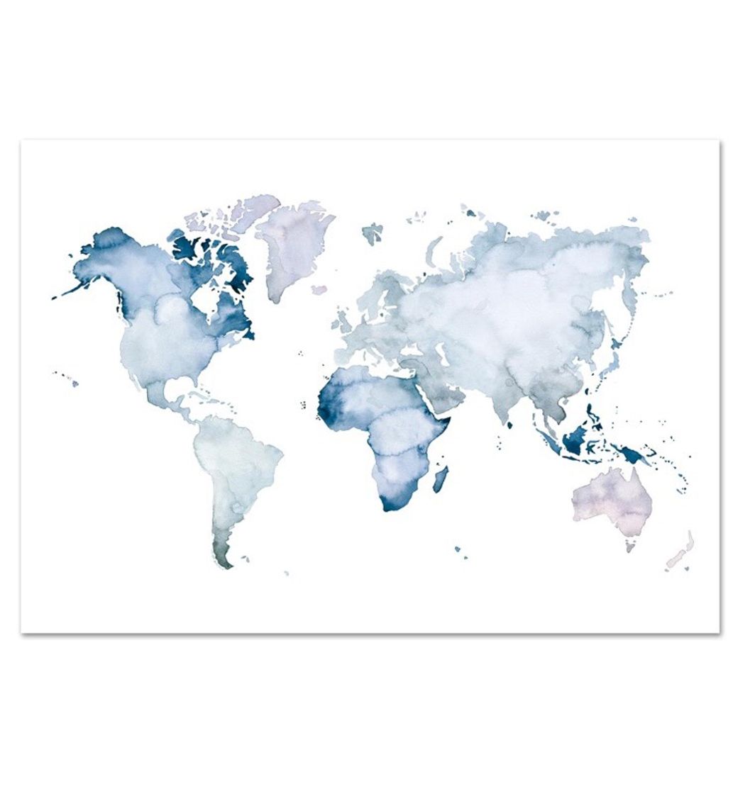 Moda Póster World Map | WestwingNow