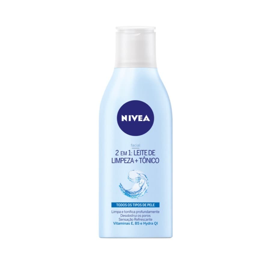 Fashion Tônico facial e leite de limpeza Nivea 