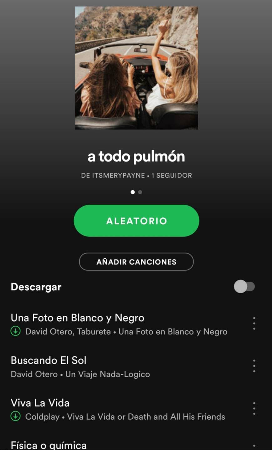 Canción a todo pulmón