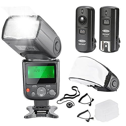 Electronic Neewer NW-670 TTL 10081788 Flash Speedlite con Kit de pantalla LCD para