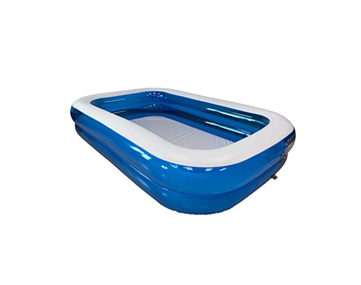 Product KitGarden Piscina Hinchable Rectangular 660 litros, 260x175x51cm, Azul