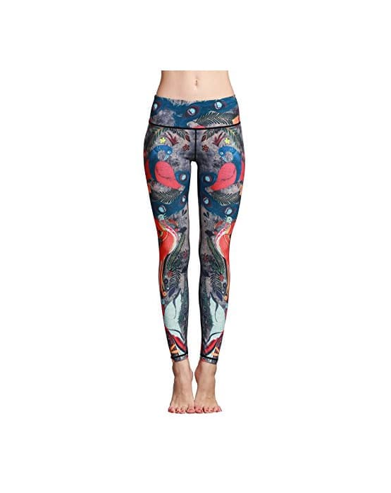 Product Doris Boutique FU Alta calidad Moda Impreso Yoga Aptitud Tramo Leggings Pantalones