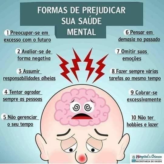 Product Não prejudiquem sua saúde mental