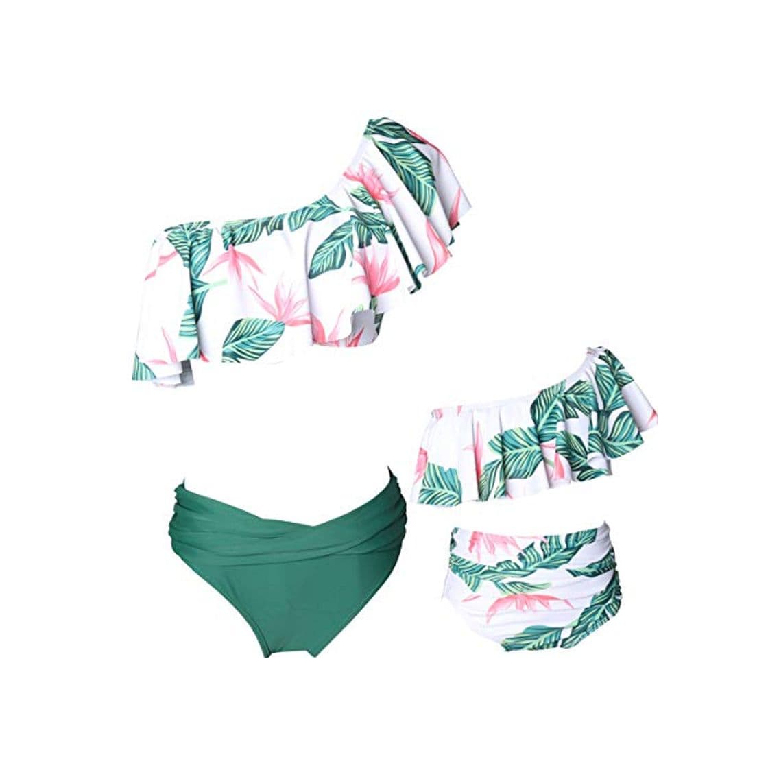 Product Dilicwa Madre e Hija Bikinis Traje de baño Padre-Hijo Bikini Traje de