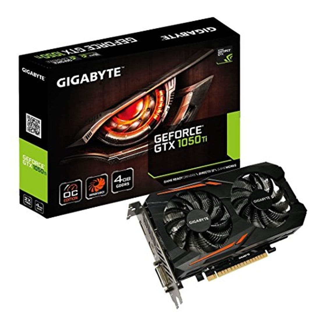 Electrónica Gigabyte geforce gtx 1050 ti oc 4g gv-n105toc-4gd