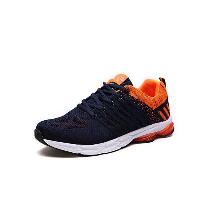 Moda Zapatillas Running para Hombre Aire Libre y Deporte Transpirables Casual Zapatos Gimnasio Correr Sneakers