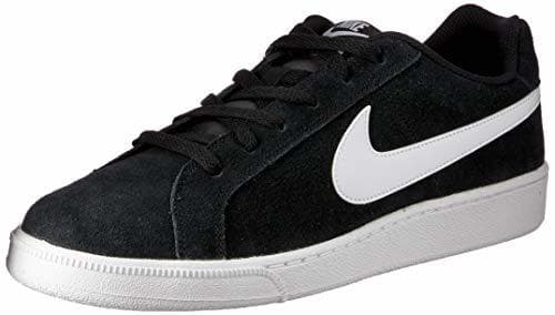 Fashion Nike Court Royale Suede Zapatillas de tenis Hombre, Negro