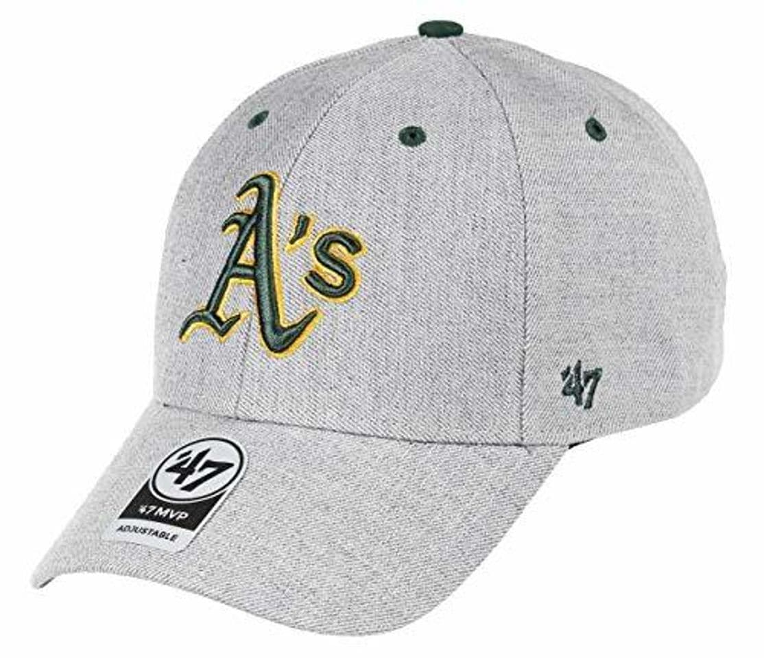 Place '47 Brand Oakland Athletics Adjustable Cap MVP MLB Storm Cloud Charcoal