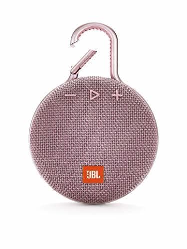 Electronic JBL Clip 3 Mono Portable Speaker 3.3W Rosa - Altavoces Portátiles