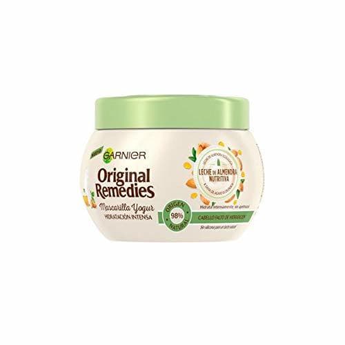 Product Garnier ORIGINAL REMEDIES Mascarilla Leche de Almendras Nutritiva 300 ml