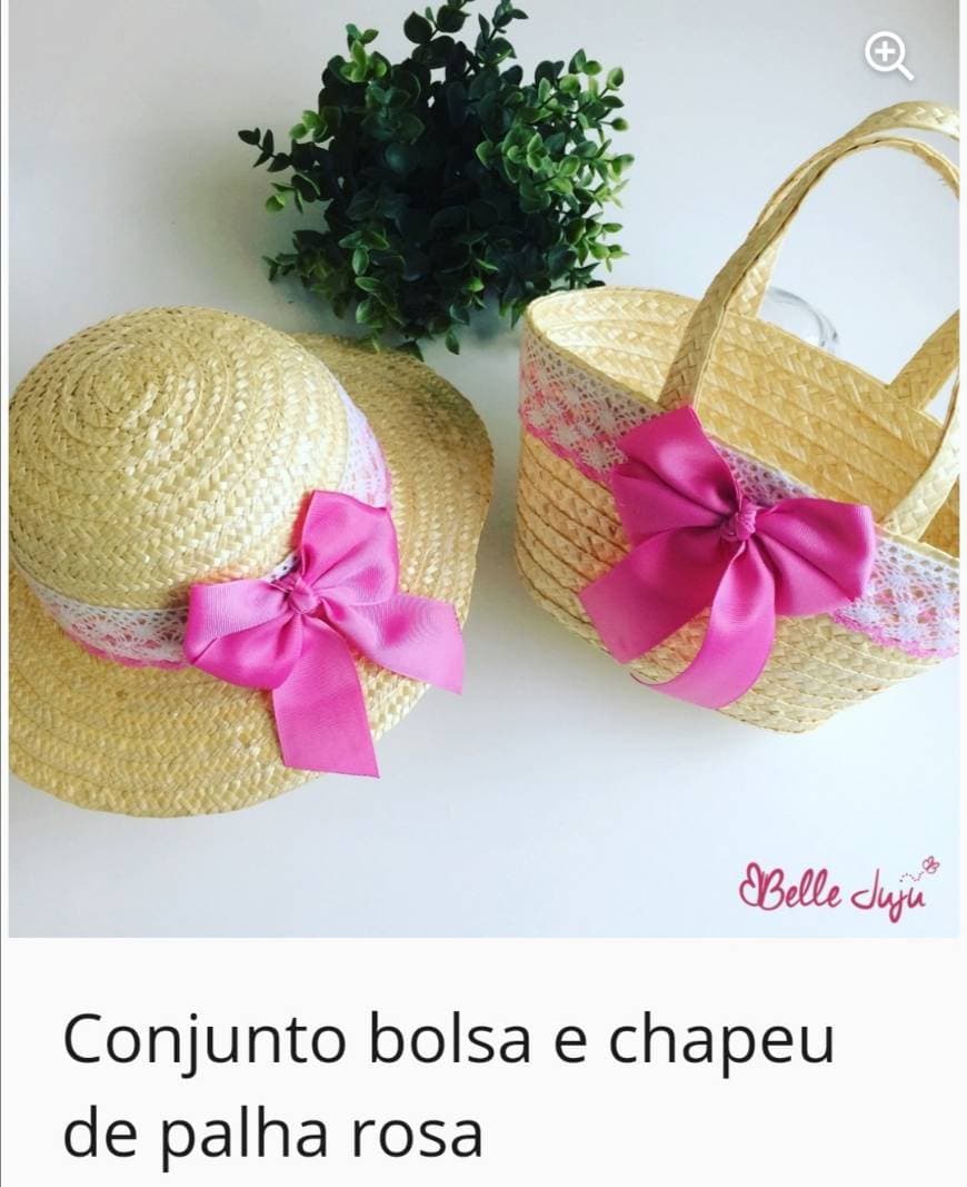 Moda Cesto e chapéu de palha 