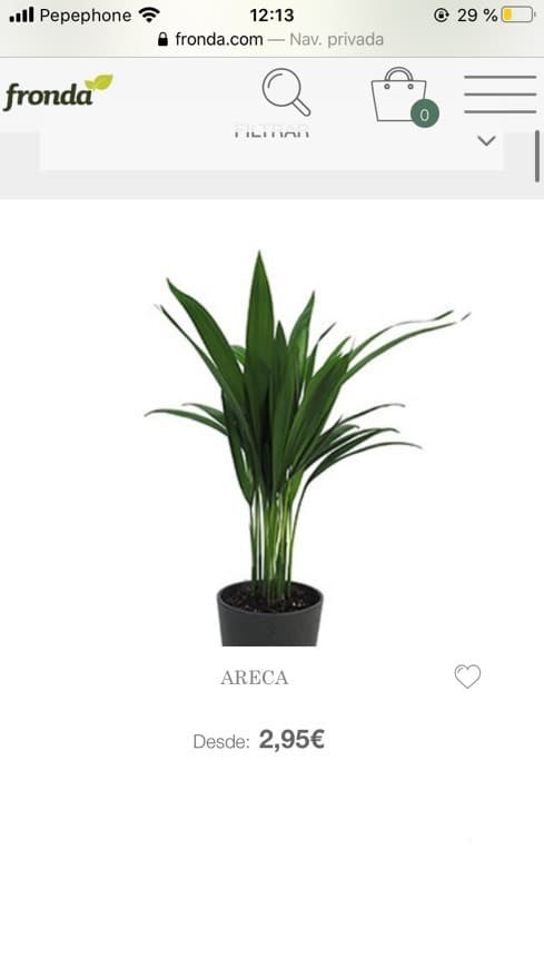 Producto Areca