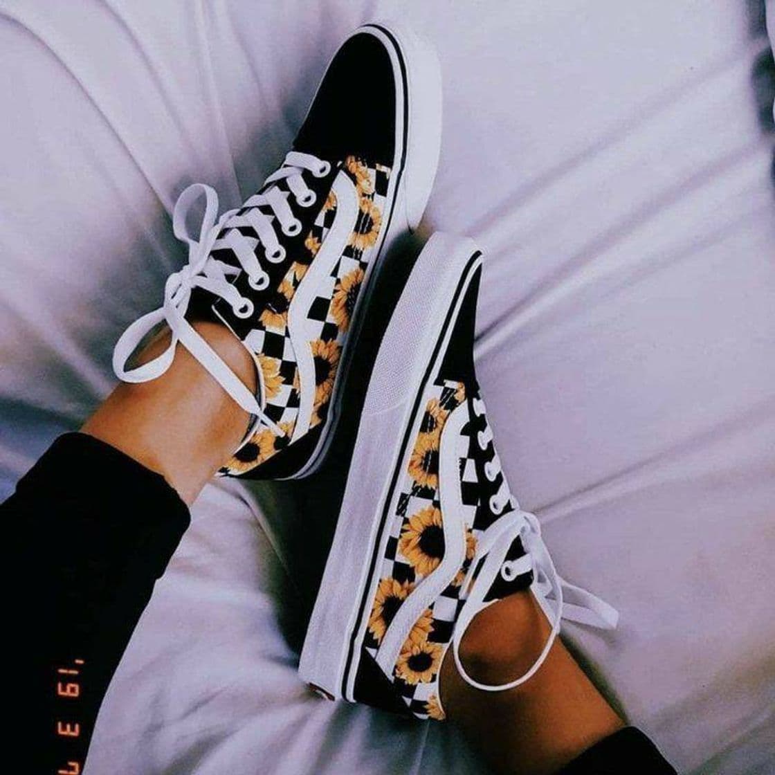 Fashion Vans old skool girassol