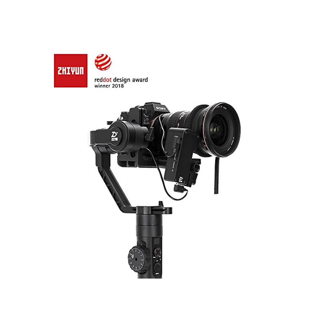 Product Zhiyun Tech Crane 2 Estabilizador Manual para cámara Negro - Estabilizadores de