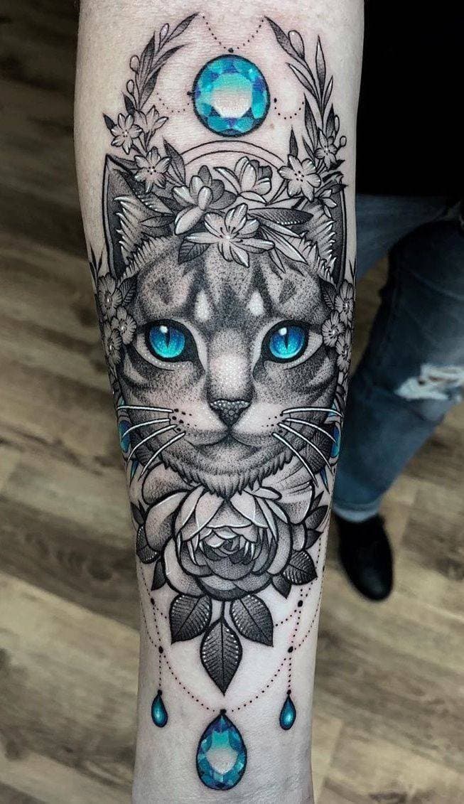 Moda Tattoo Cat ! 🐈