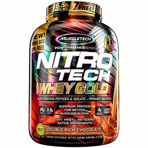 Belleza Muscletech Suplemento Dietético Proetina en Polvo "Nitro Tech 100%"