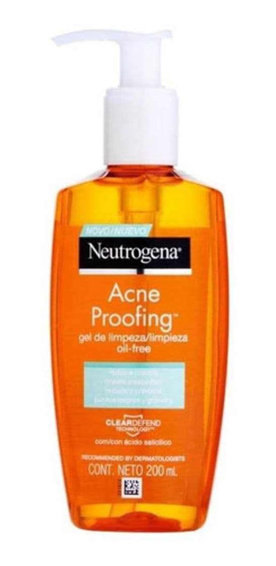 Moda Gel De Limpeza Neutrogena Acne Proofing 200ml - Mercado Livre