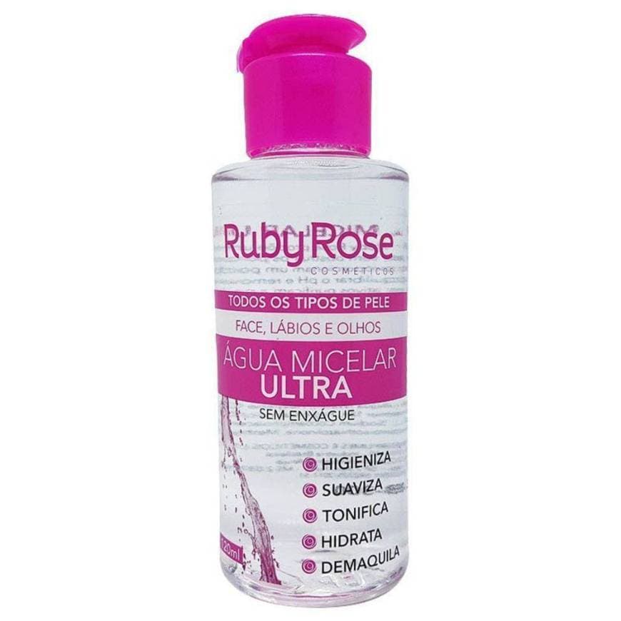 Moda Água micelar - Ruby Rose