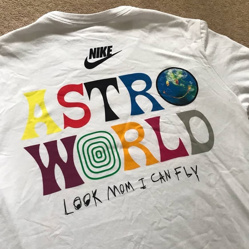 Fashion astroworld t-shirt by travis scott ⚡️