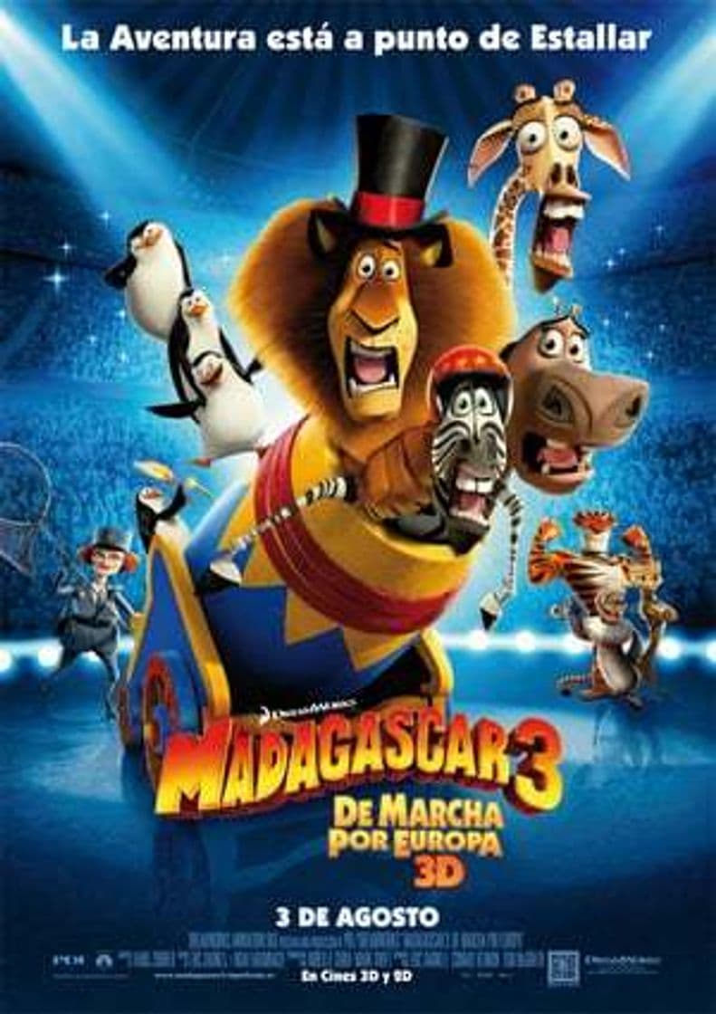 Película Madagascar 3: Europe's Most Wanted