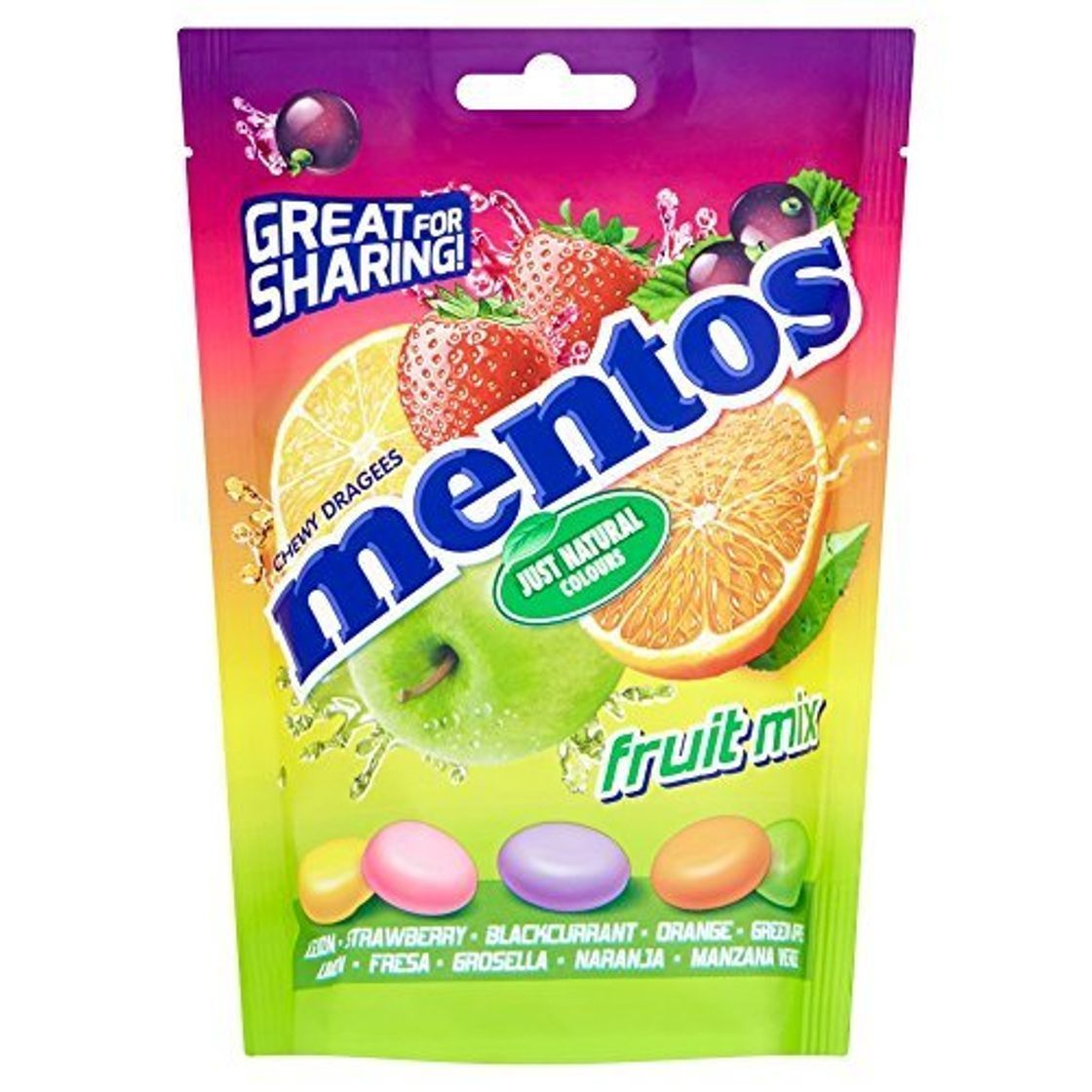 Producto Mentos Mix Frutas