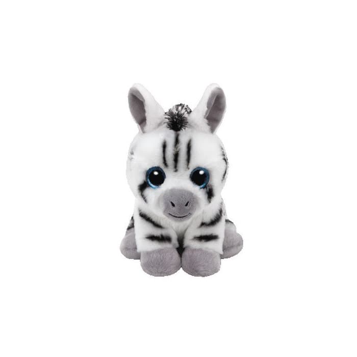 Producto TY - Beanie Babies Stripes, peluche zebra, 15 cm