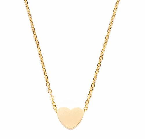 Product Happiness Boutique Damas Collar con Colgante Corazón en Oro