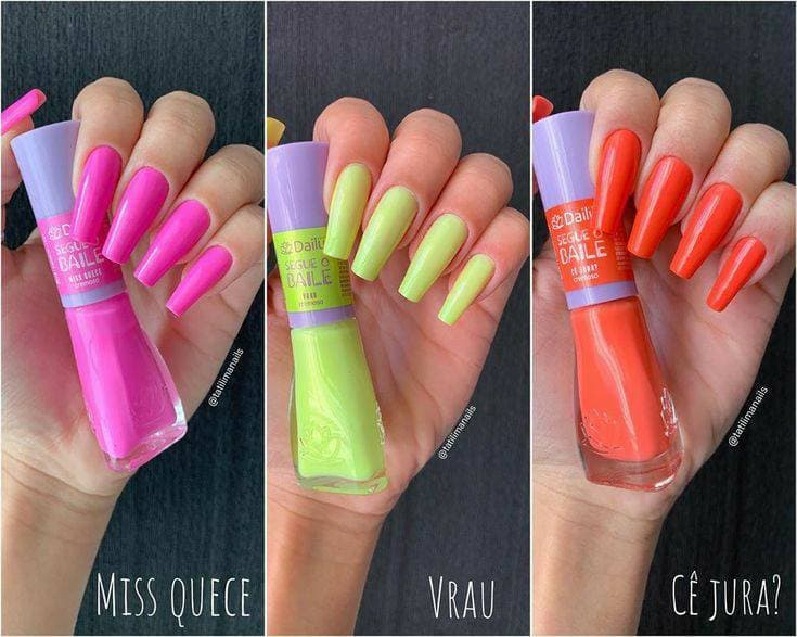 Fashion Unha de gel - Neon 