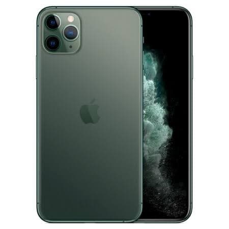 Moda iPhone 11 Pro Max Verde Meia-Noite, com Tela de 6,5”, 4G, 64