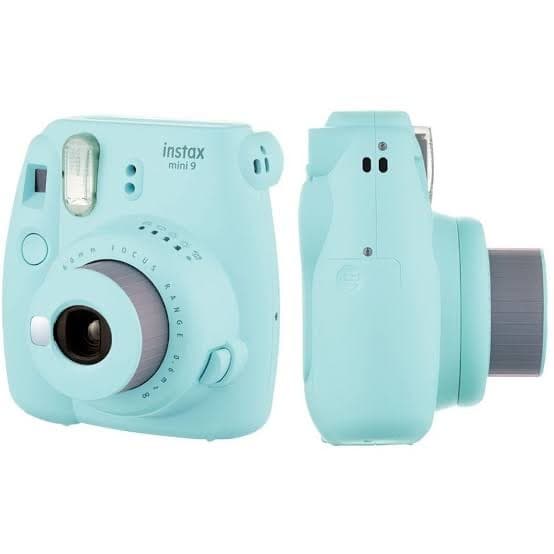 Moda Câmera Instantânea Fujifilm Instax Mini 9 - Azul Aqua