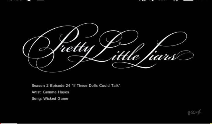 Music para os apaixonados por pretty little liars 🌟💞💞