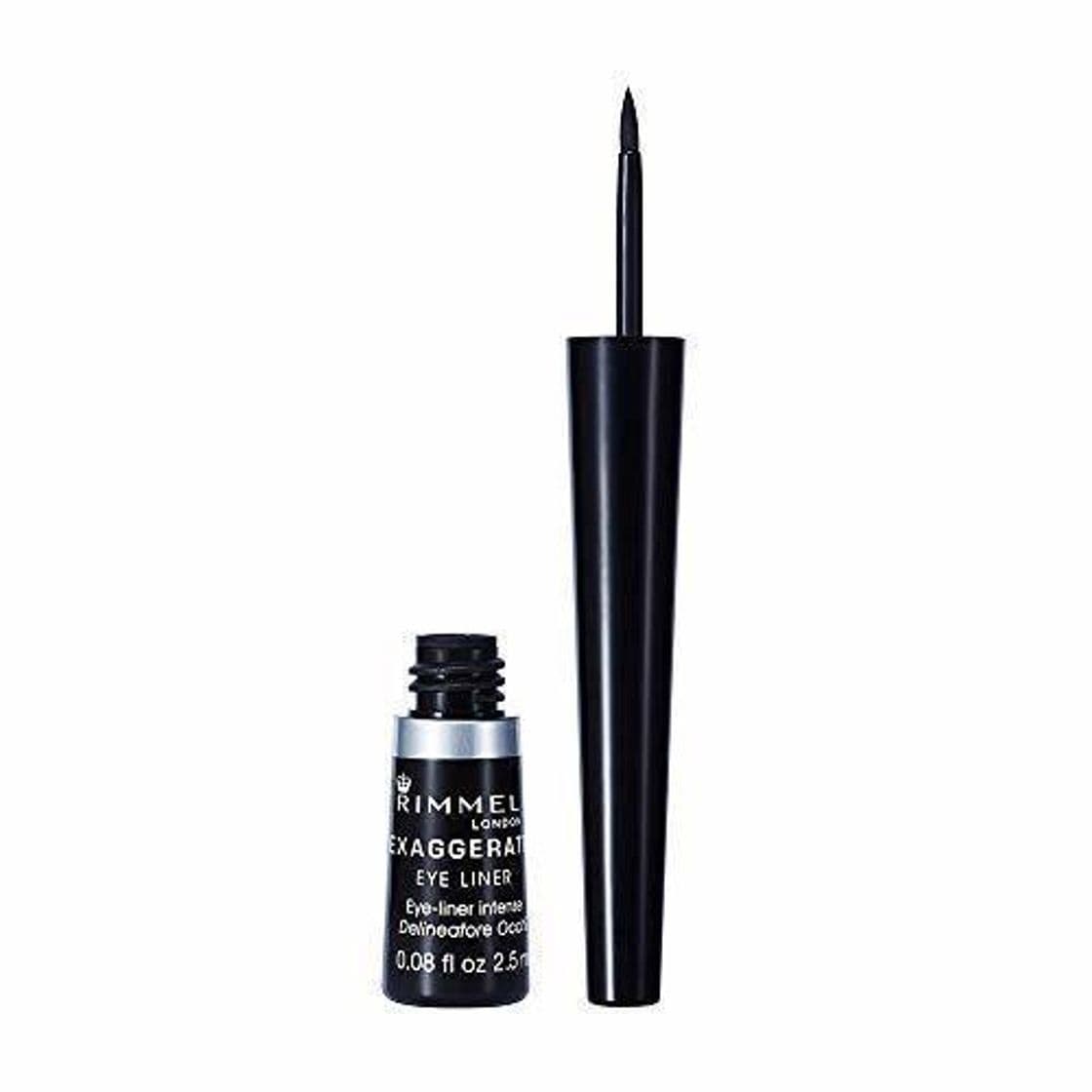 Belleza Rimmel London Exaggerate Liquid Eye Liner Delineador Líquido Tono 001 100% Black-