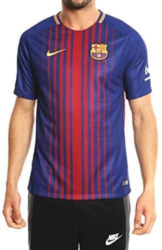 Moda CAMISETA NIKE BARCELONA I 2017/2018 TORCEDOR MASCULINA

