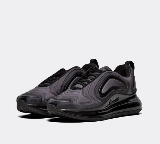 Fashion Nike Junior Air Max 720 Trainer | Black / Anthracite | Footasylum