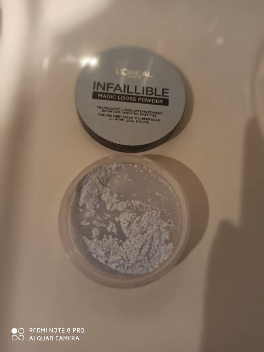 Beauty Polvo Matificante Infaillible Magic Loose Powder de L'Oreal Paris para Matificar y