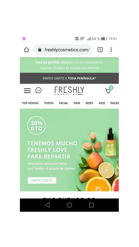 Product 30% en toda la web