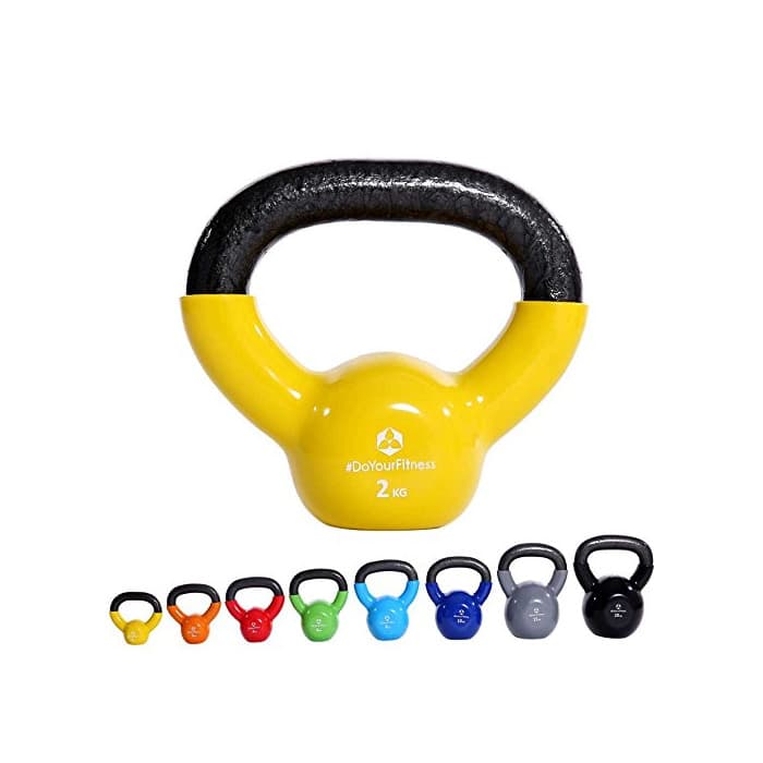 Product #DoYourFitness Kettlebell »Kolossos« Pesa esférica 2-20 kg/Pesa de Mano de 100% Hierro