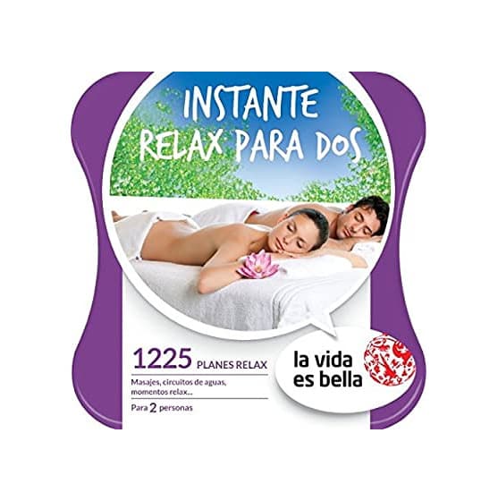 Product Caja regalo la vida es bella instante relax para dos