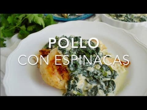 Fashion Pollo con espinacas a la crema