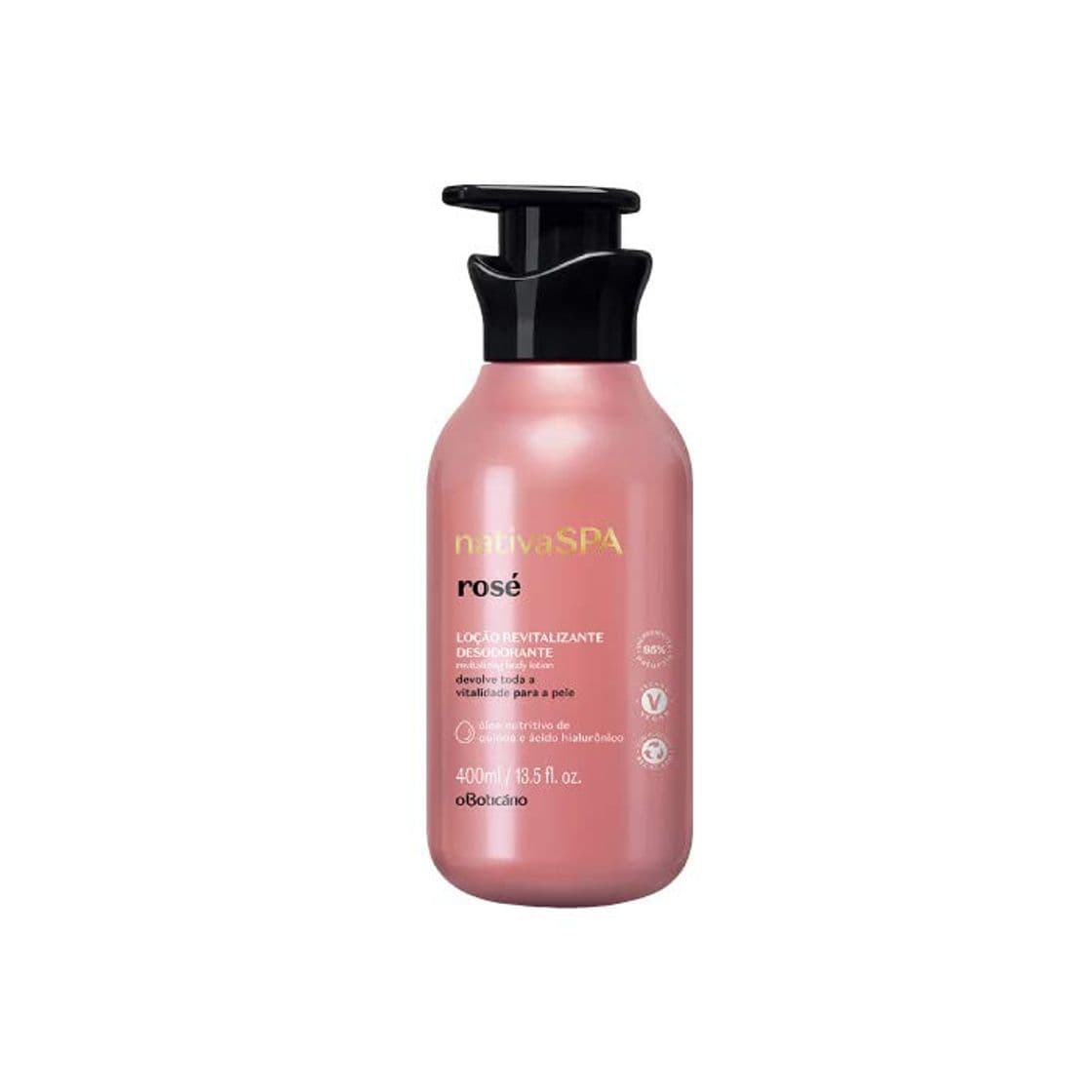 Producto Loción hidratante Corporal Nativa SPA Rosé