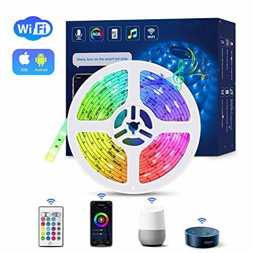 Producto WIFI Tiras LED Alexa Inteligente