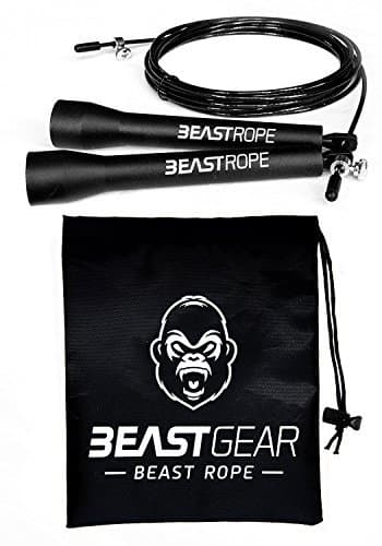 Fitness Cuerda para saltar de alta velocidad de Beast Gear. Comba de CrossFit