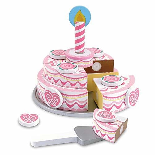 Lugar Melissa & Doug - Tarta de Tres Pisos, de Madera